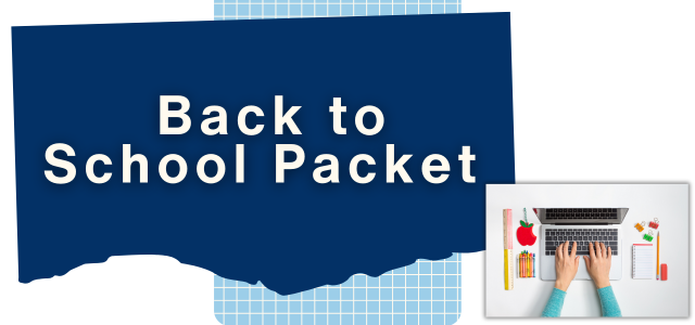 back to school packet