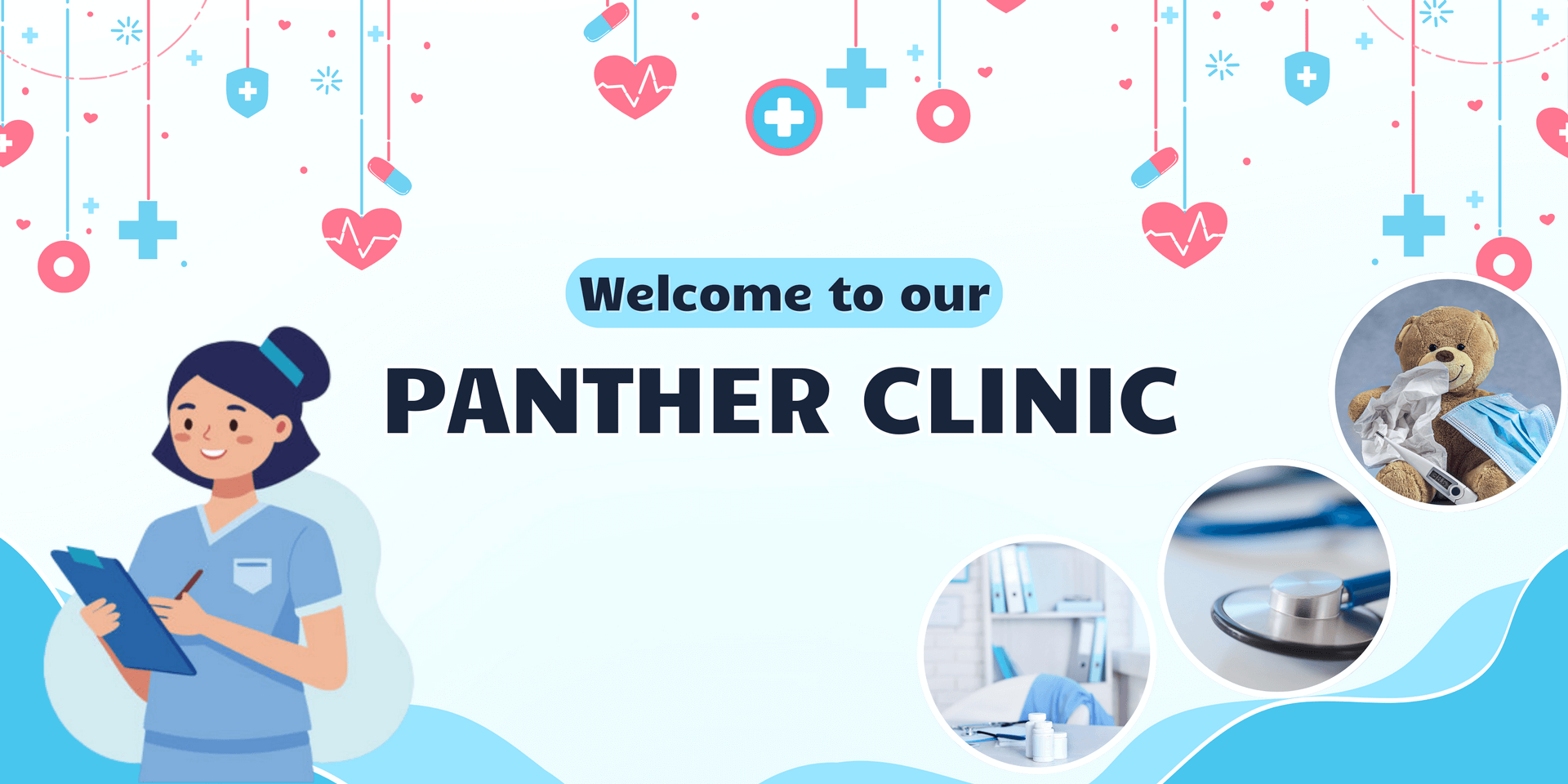 image of our school clinic logo